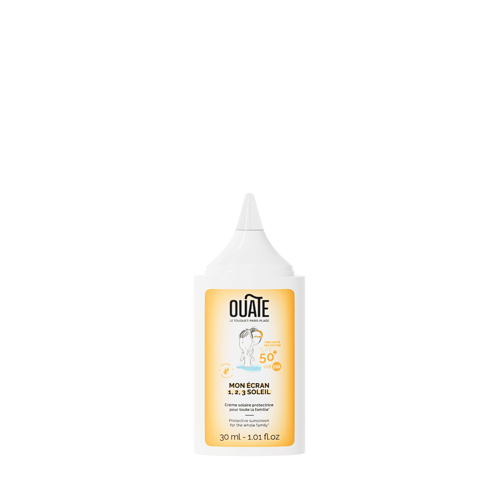 Crema solar facial y corporal FPS50 formato viaje 30ml - Ouate Paris - 2