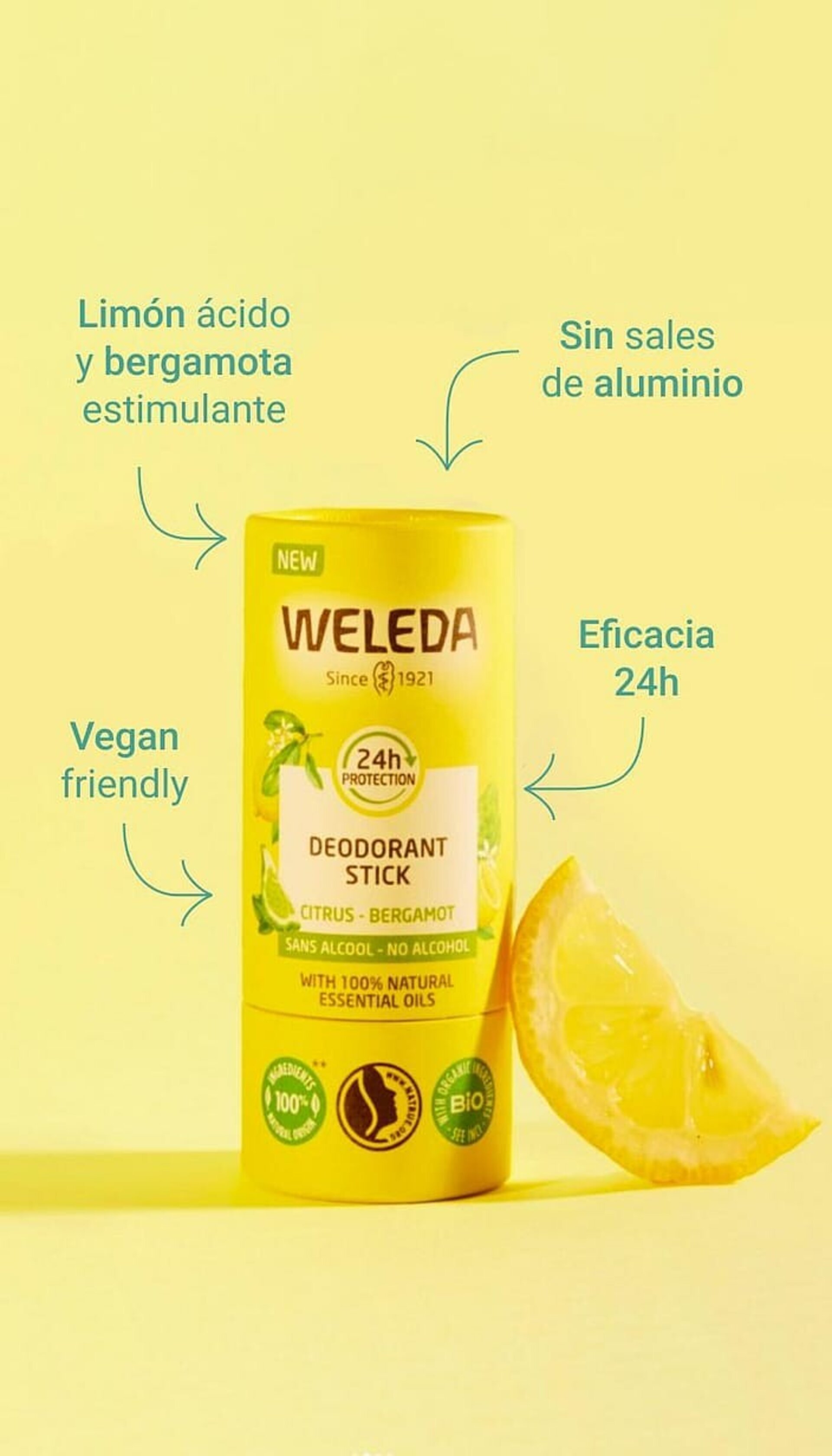 Desodorante Citrus Stick 50g - Weleda - 2