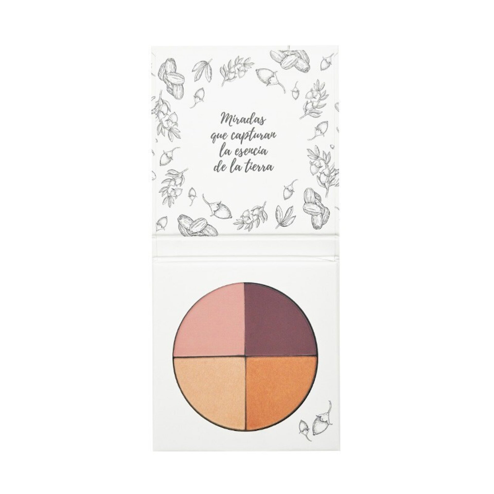 Sombra ojos 4 colores 03 Dunas Canarias - NaturaBIO Cosmetics - 2
