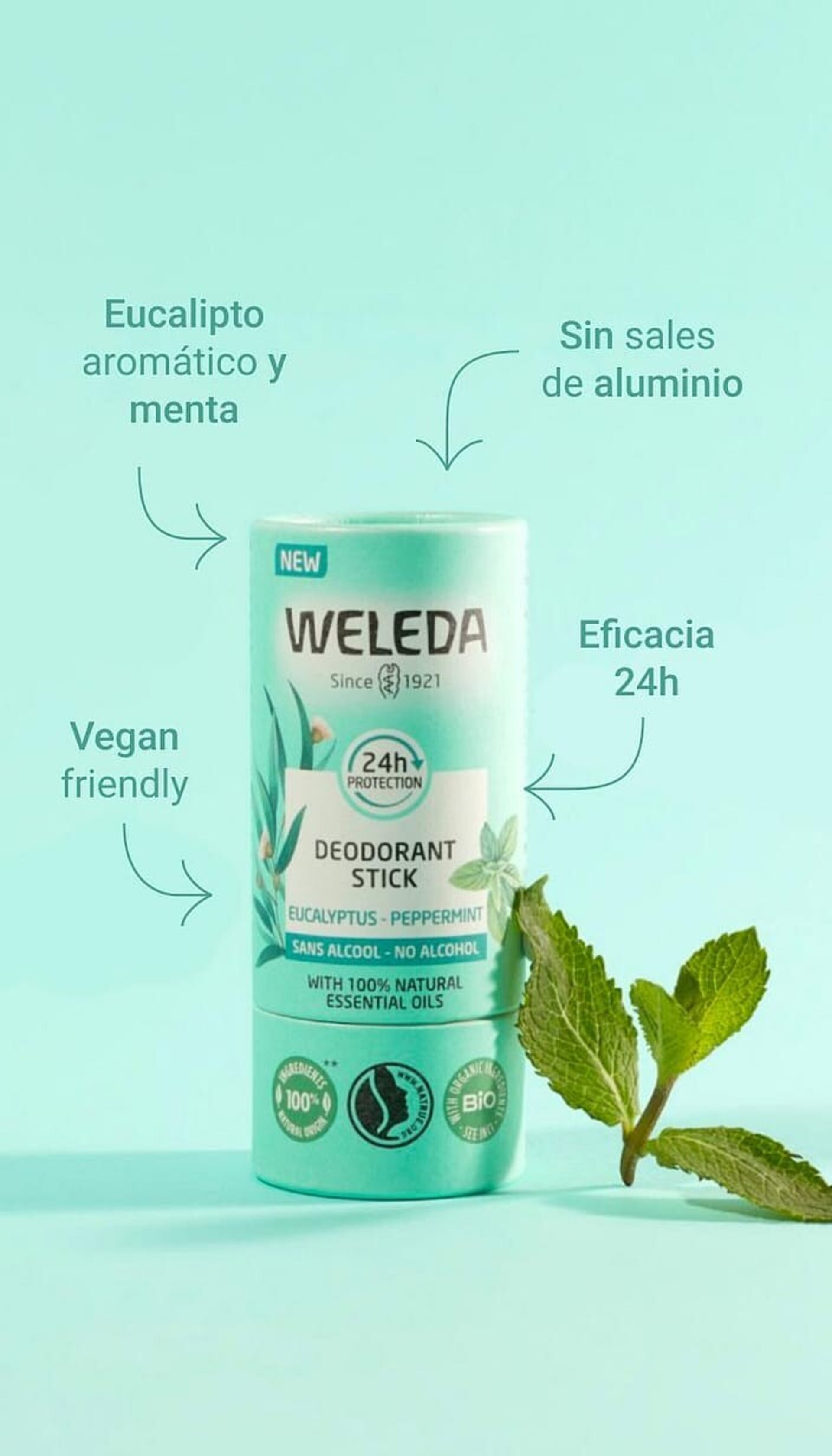 Desodorante Eucalipto Stick 50g - Weleda - 2