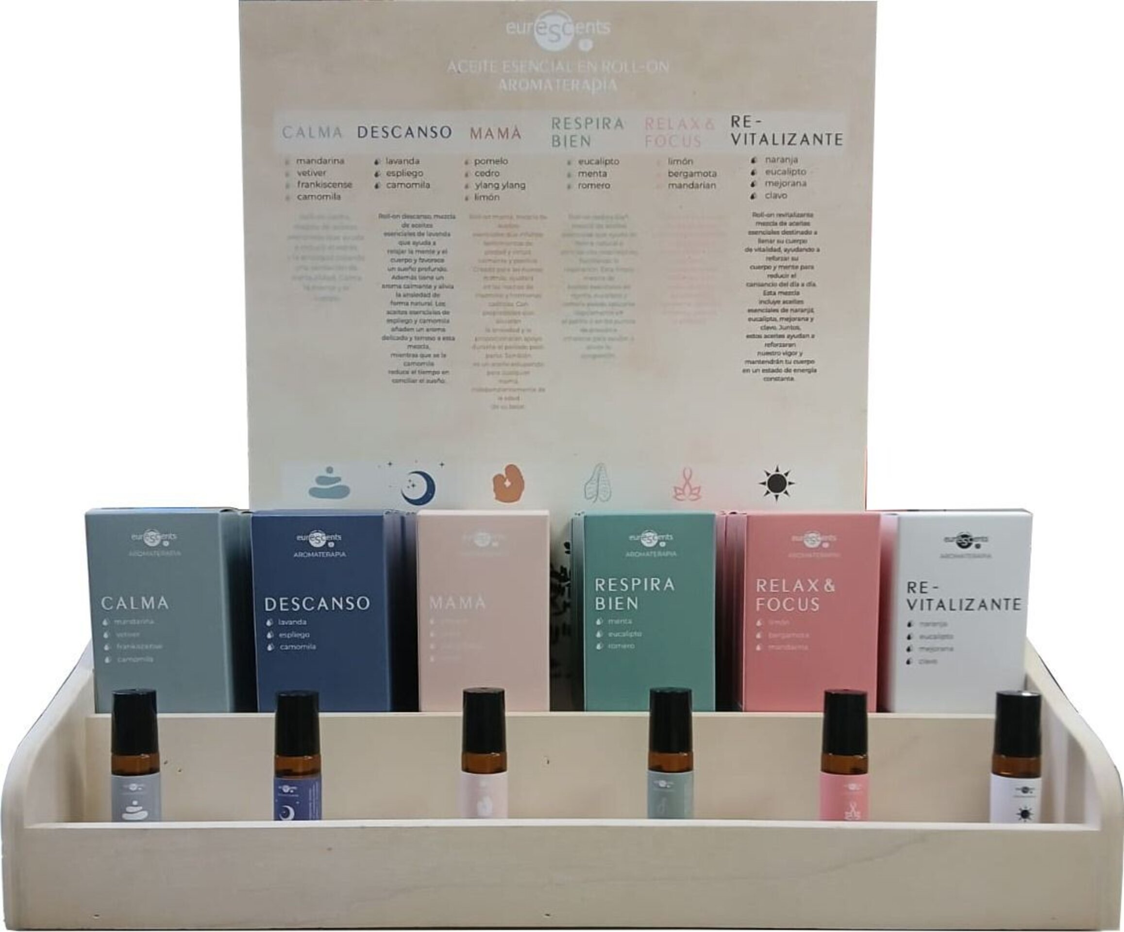 Roll-on terapéutico con aceites esenciales 10ml - 1
