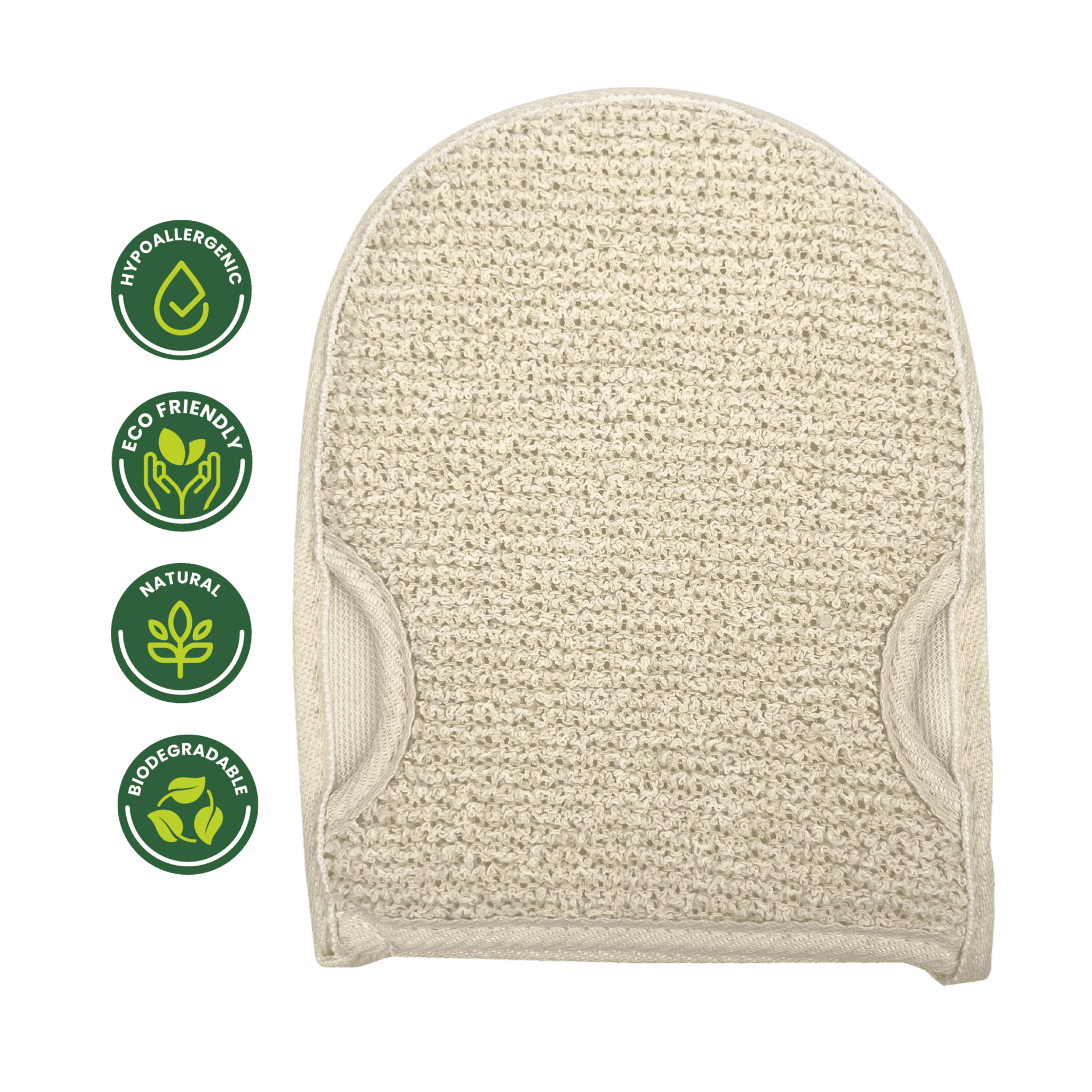 Manopla guante de baño Fibras Naturales Vegan - Higiene Personal - 1