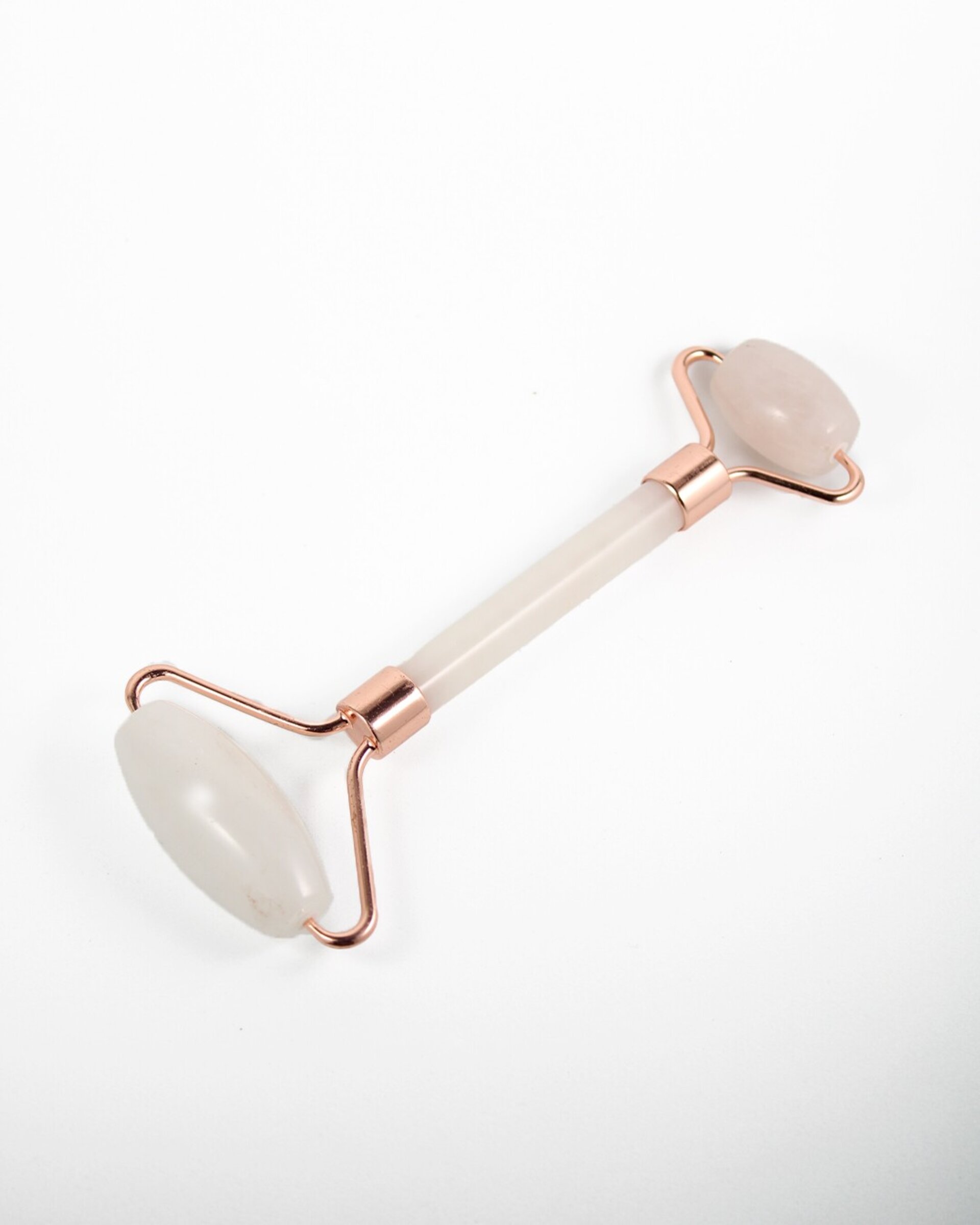 Rodillo para masaje facial – Cuarzo rosa - 1
