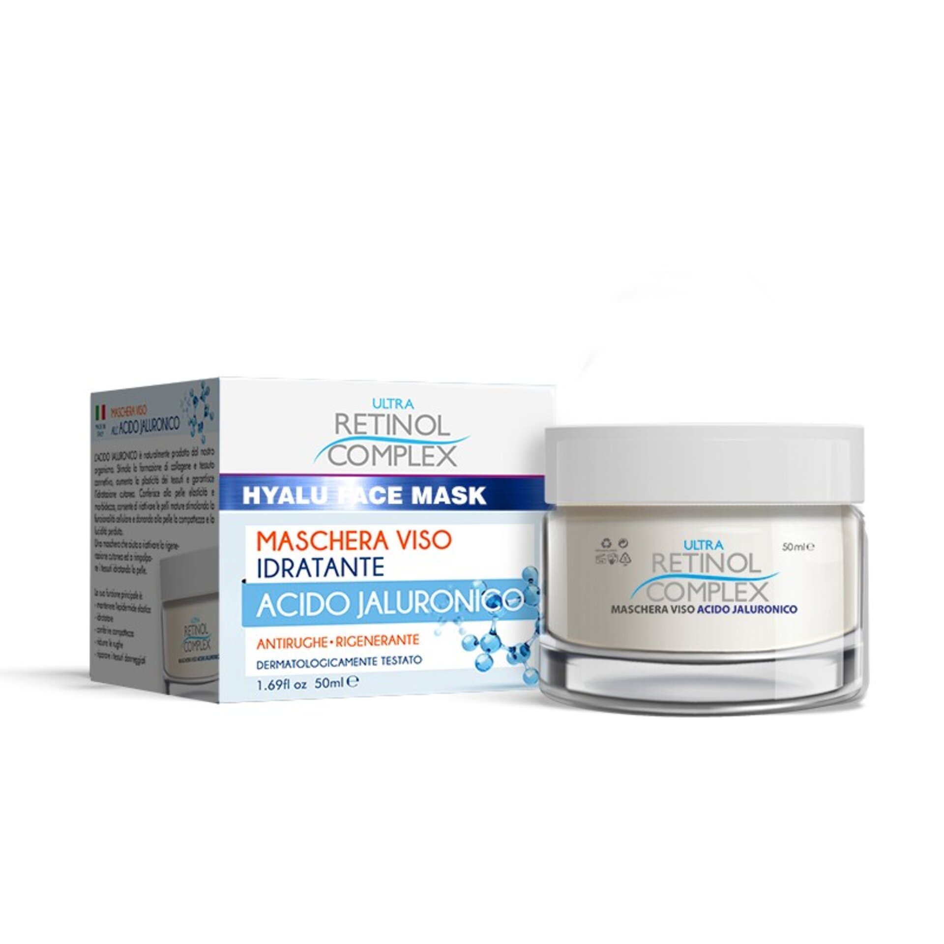 Mascarilla ultra-hidratante Hialurónico 50ml - 1