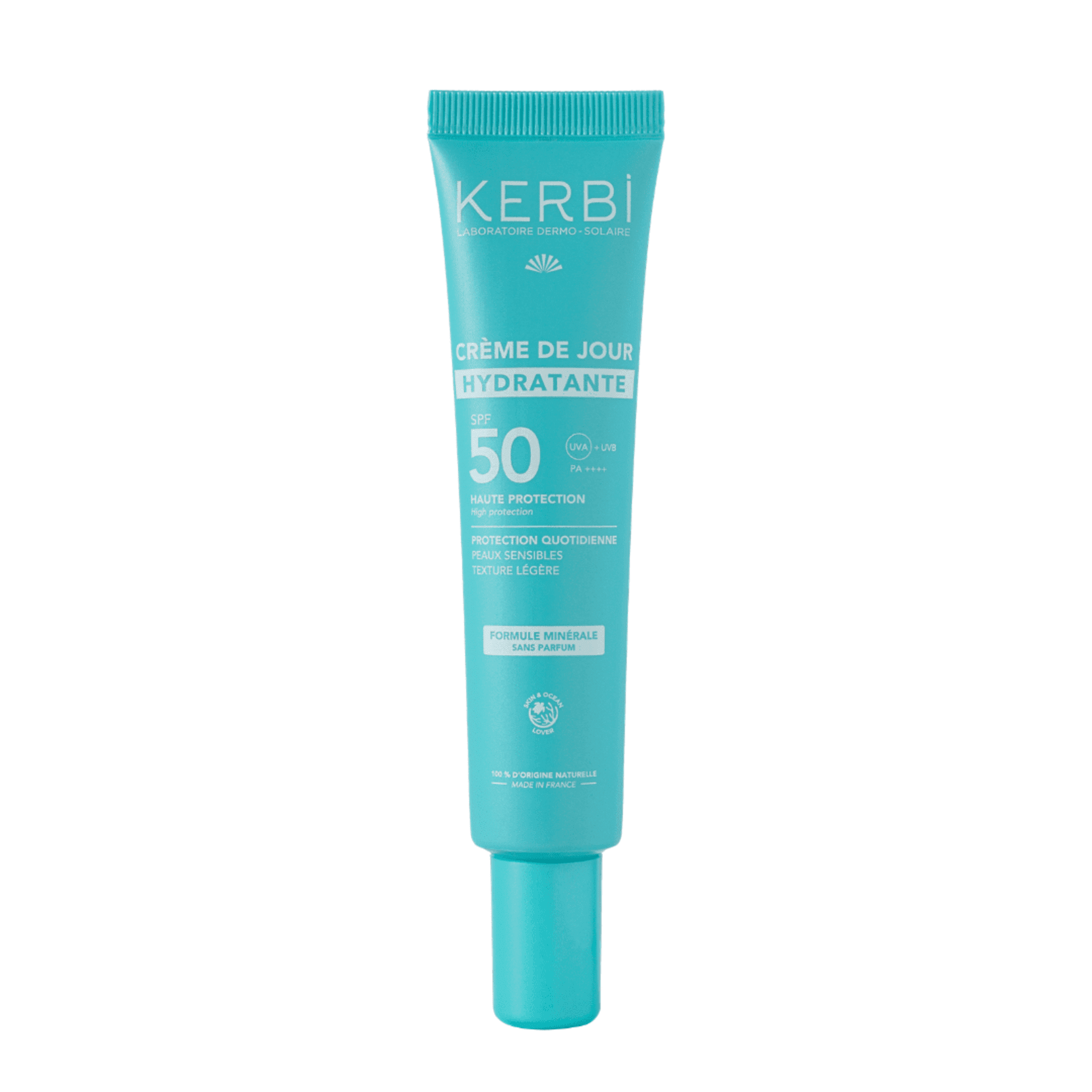 Crema Hidratante SPF50 Sin perfume 50g - Kerbi - 1